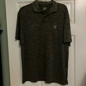 Beverly Hills Polo Club short sleeve gray polo shirt size L